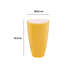 5five Verre 500ml, Jaune moutarde