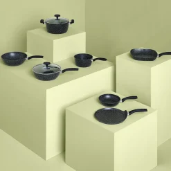 5five Wok aluminium forgé, 28 cm